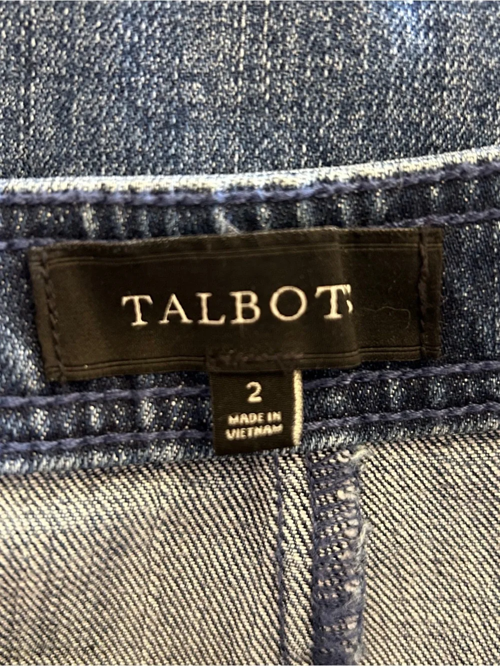 Talbots Denim Midi Skirt